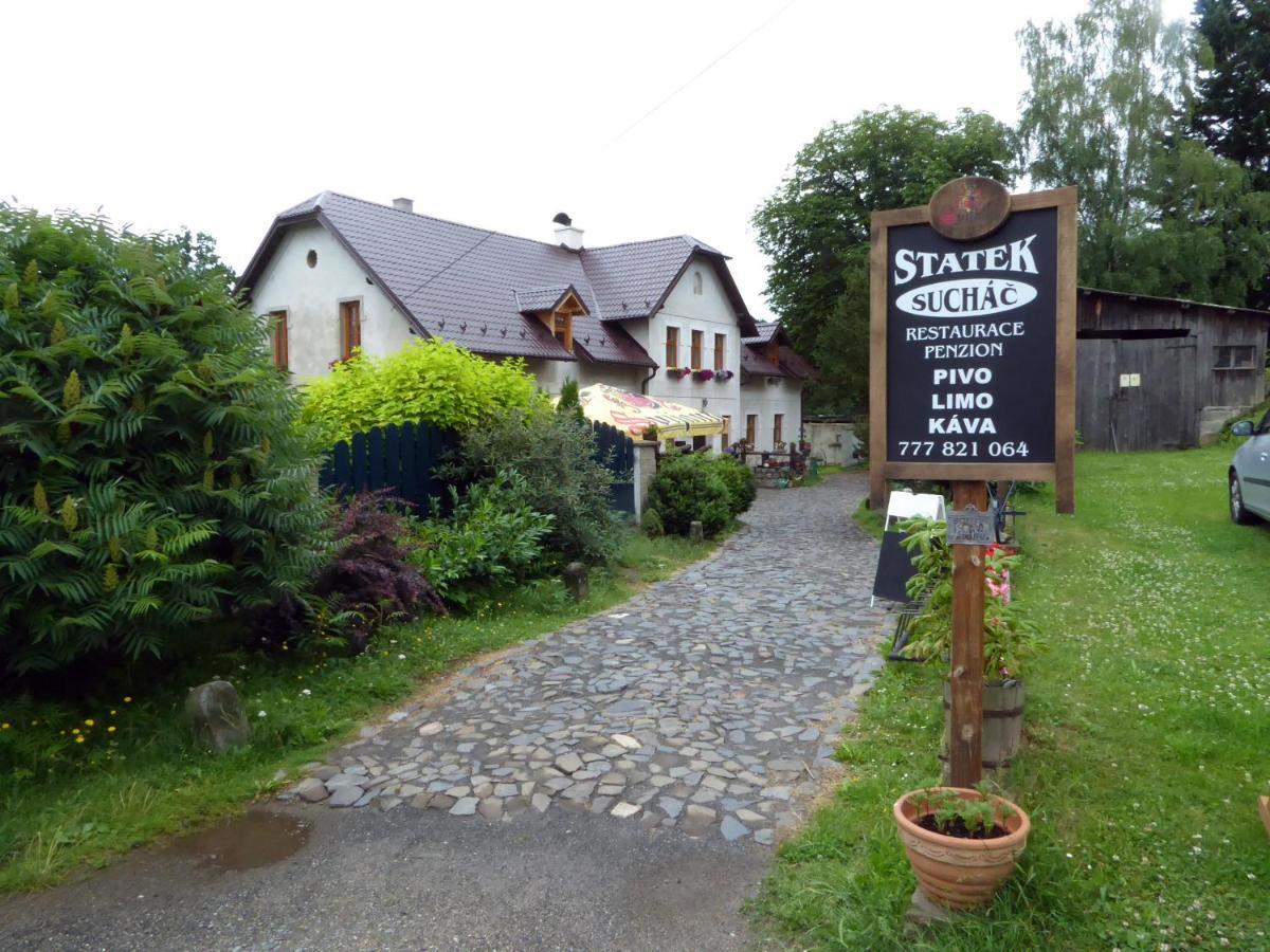 Penzion Sucháč Osecna Exteriér fotografie